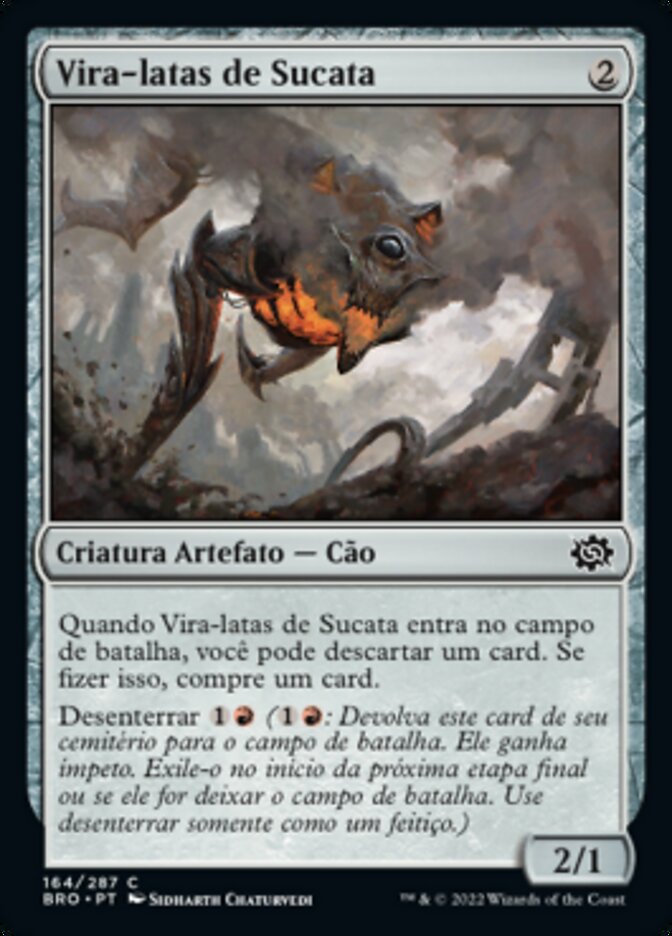 Vira-latas de Sucata / Scrapwork Mutt - Magic: The Gathering - MoxLand