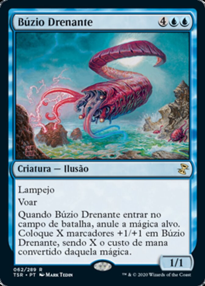 Búzio Drenante / Draining Whelk - Magic: The Gathering - MoxLand