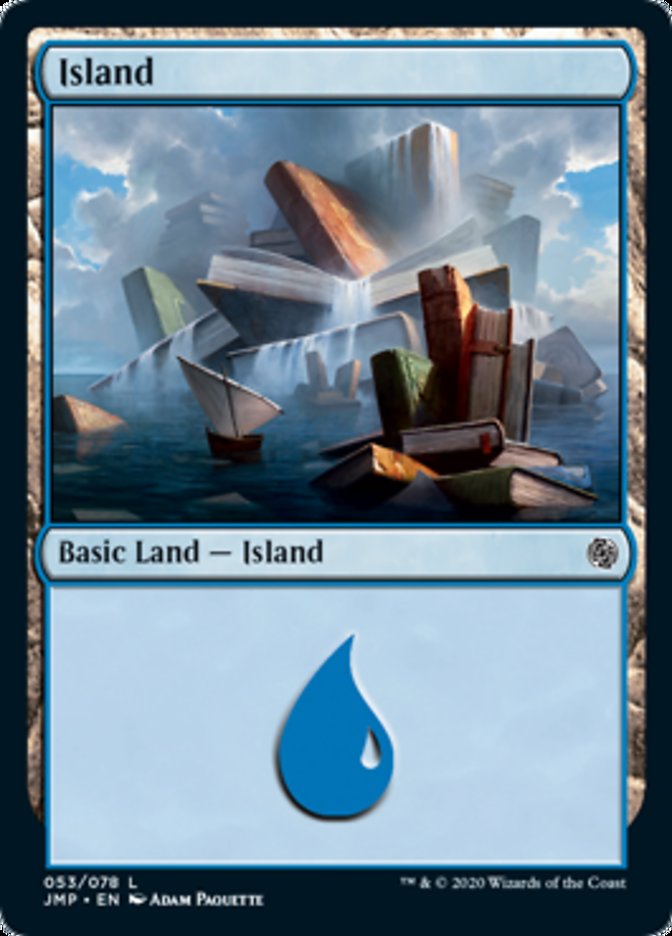 Ilha / Island - Magic: The Gathering - MoxLand