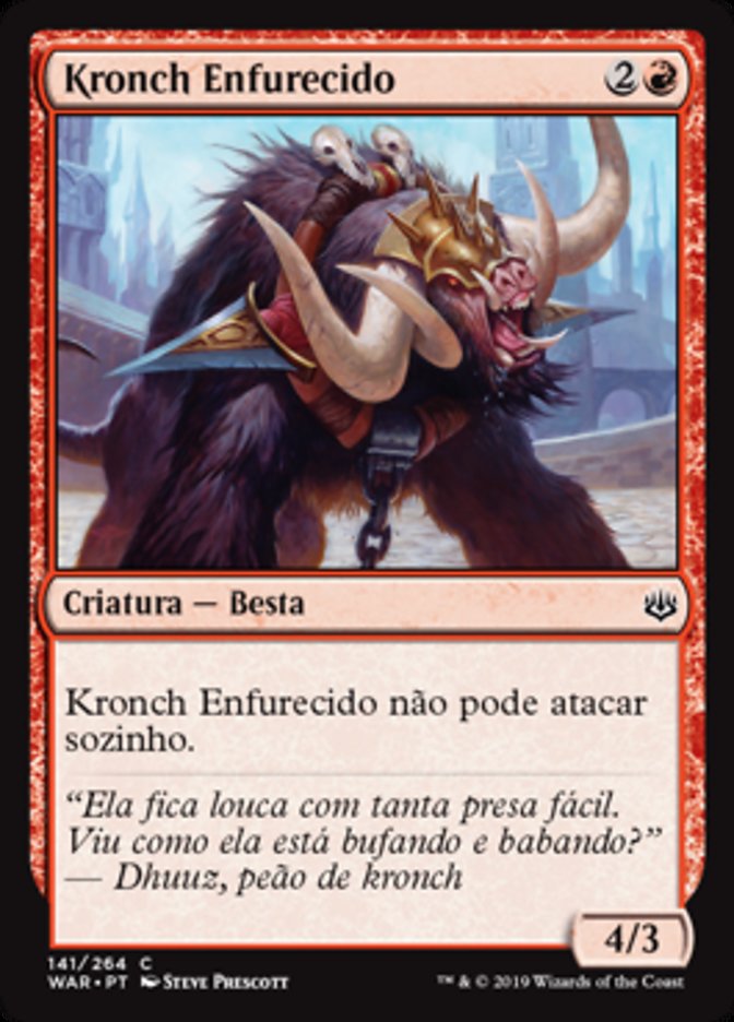 Kronch Enfurecido / Raging Kronch - Magic: The Gathering - MoxLand