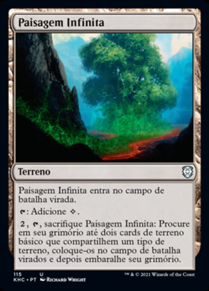 Paisagem Infinita / Myriad Landscape - Magic: The Gathering - MoxLand