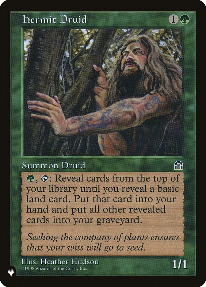 Druida Eremita / Hermit Druid - Magic: The Gathering - MoxLand