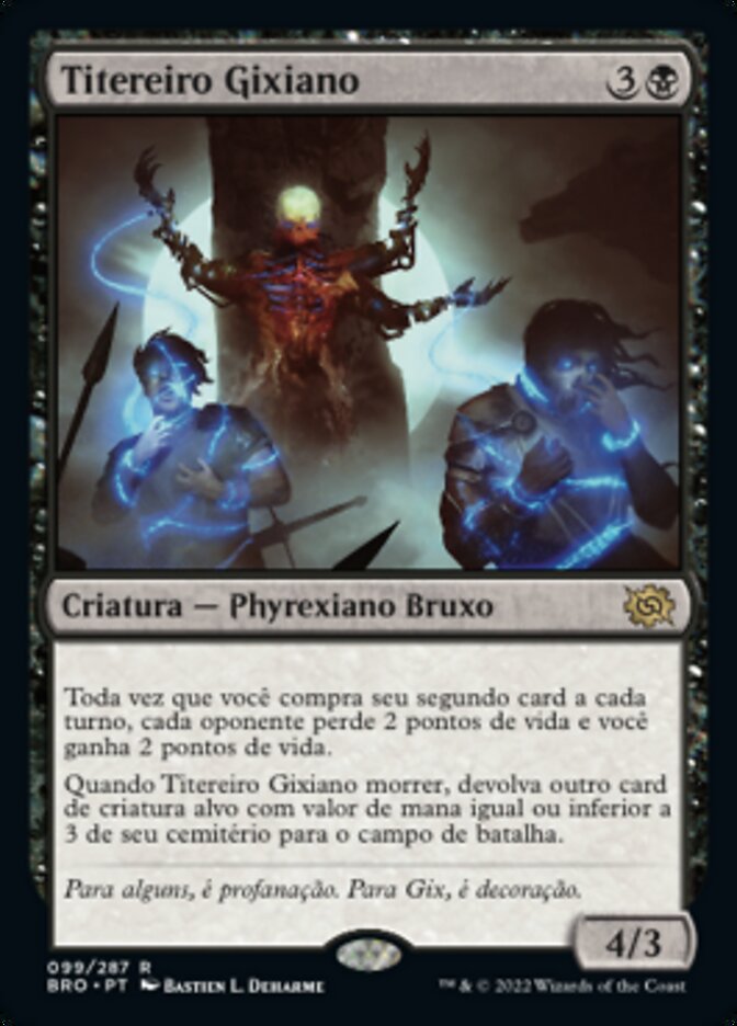 Titereiro Gixiano / Gixian Puppeteer - Magic: The Gathering - MoxLand