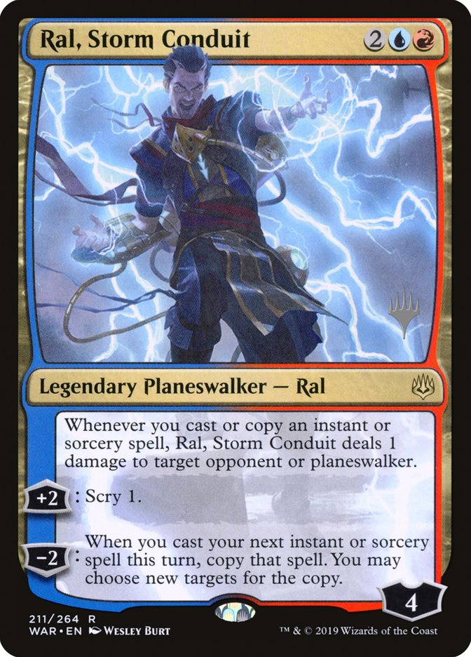 Ral, Conduíte da Tempestade / Ral, Storm Conduit - Magic: The Gathering - MoxLand