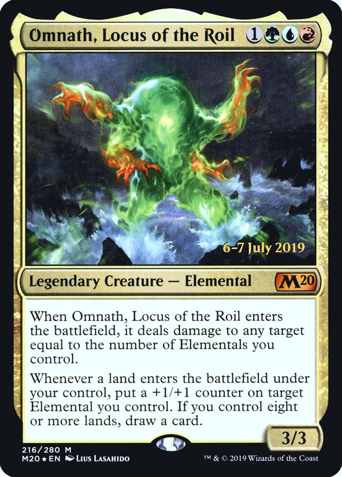 Omnath, Locus do Turbilhão / Omnath, Locus of the Roil - Magic: The Gathering - MoxLand