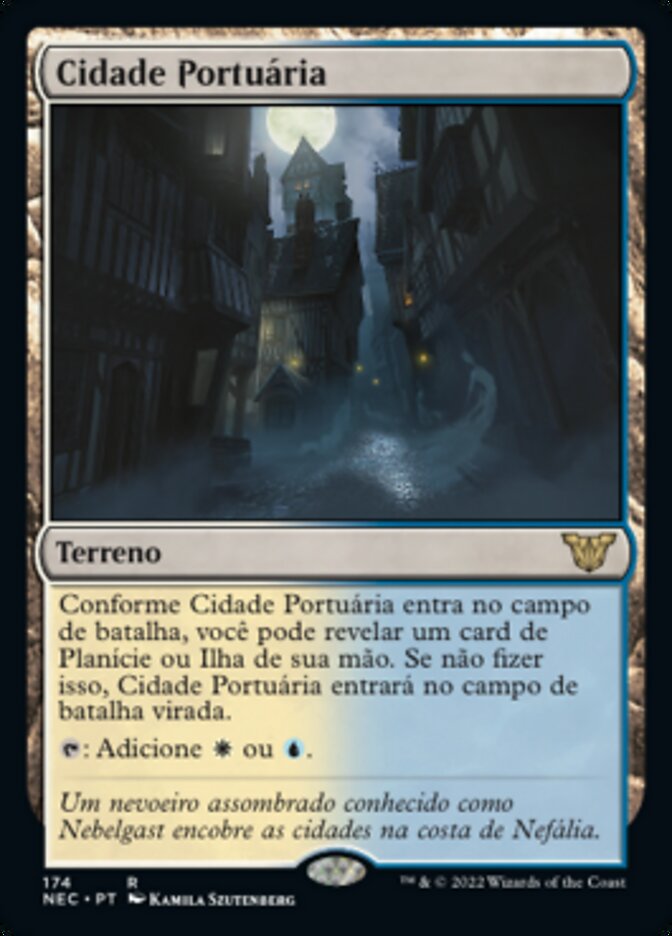 Cidade Portuária / Port Town - Magic: The Gathering - MoxLand