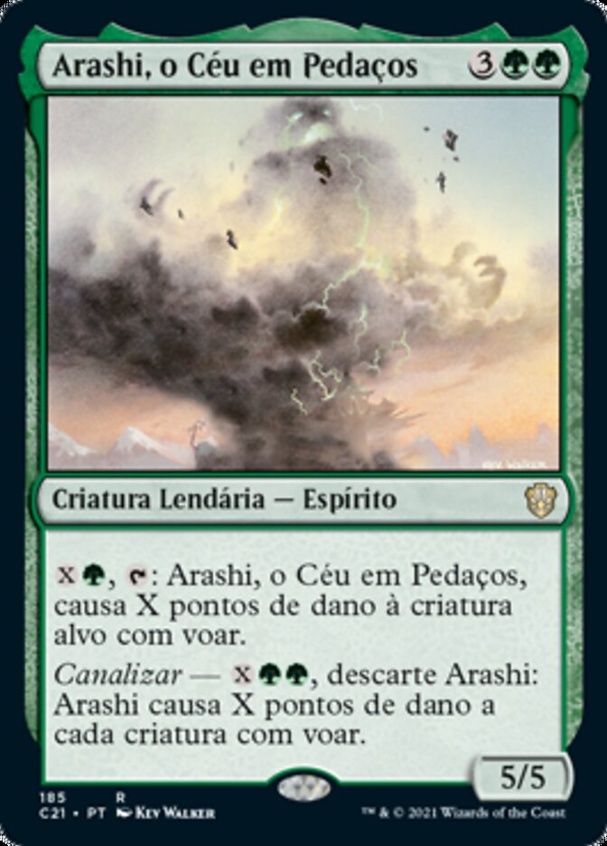 Arashi, o Céu em Pedaços / Arashi, the Sky Asunder - Magic: The Gathering - MoxLand