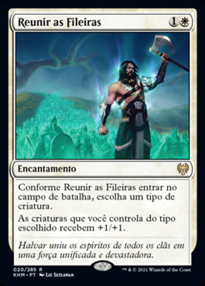 Reunir as Fileiras / Rally the Ranks - Magic: The Gathering - MoxLand