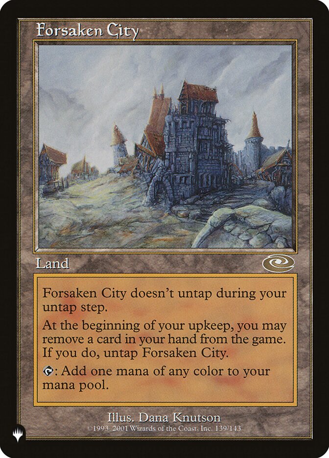 Cidade Esquecida / Forsaken City - Magic: The Gathering - MoxLand