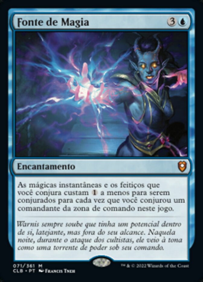 Fonte de Magia / Font of Magic - Magic: The Gathering - MoxLand