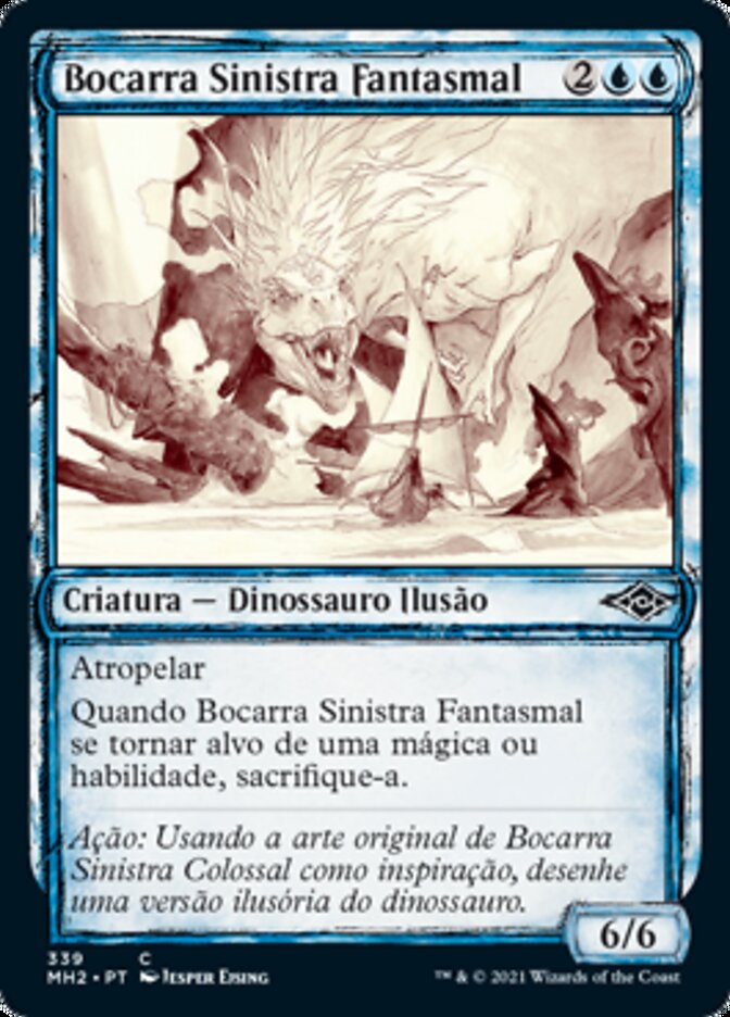 Bocarra Sinistra Fantasmal / Phantasmal Dreadmaw - Magic: The Gathering - MoxLand