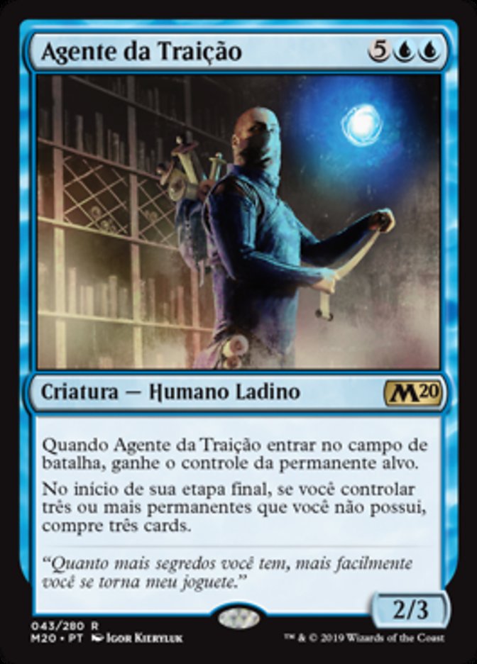 Agente da Traição / Agent of Treachery - Magic: The Gathering - MoxLand