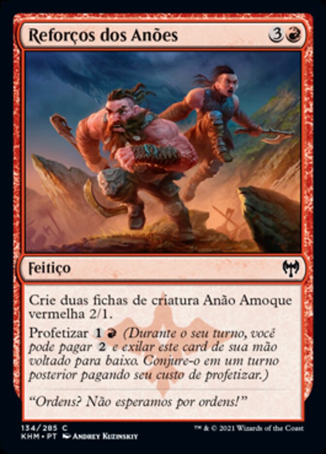 Reforços dos Anões / Dwarven Reinforcements - Magic: The Gathering - MoxLand