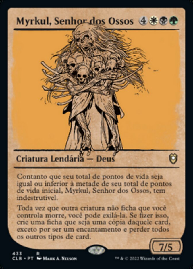 Myrkul, Senhor dos Ossos / Myrkul, Lord of Bones - Magic: The Gathering - MoxLand