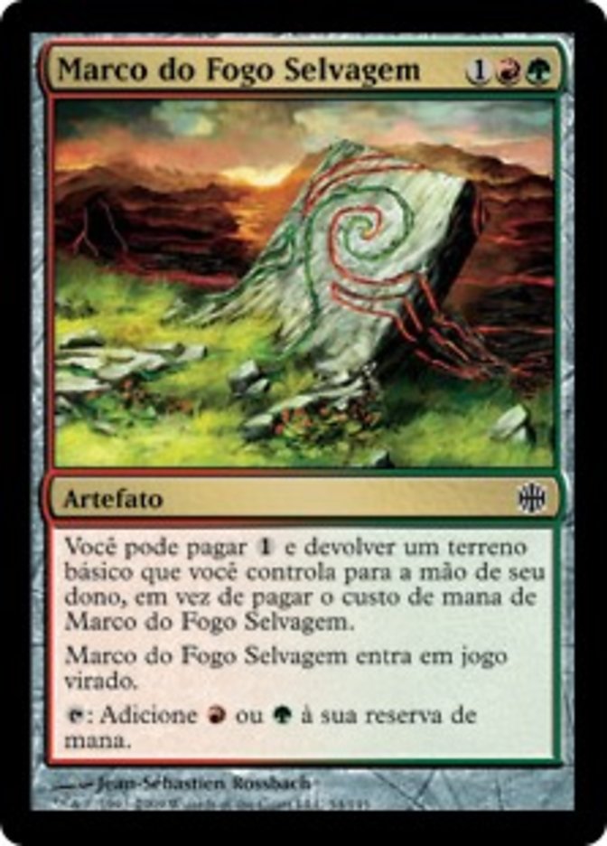 Marco do Fogo Selvagem / Firewild Borderpost - Magic: The Gathering - MoxLand