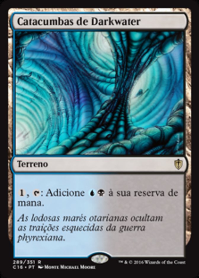 Catacumbas de Darkwater / Darkwater Catacombs - Magic: The Gathering - MoxLand