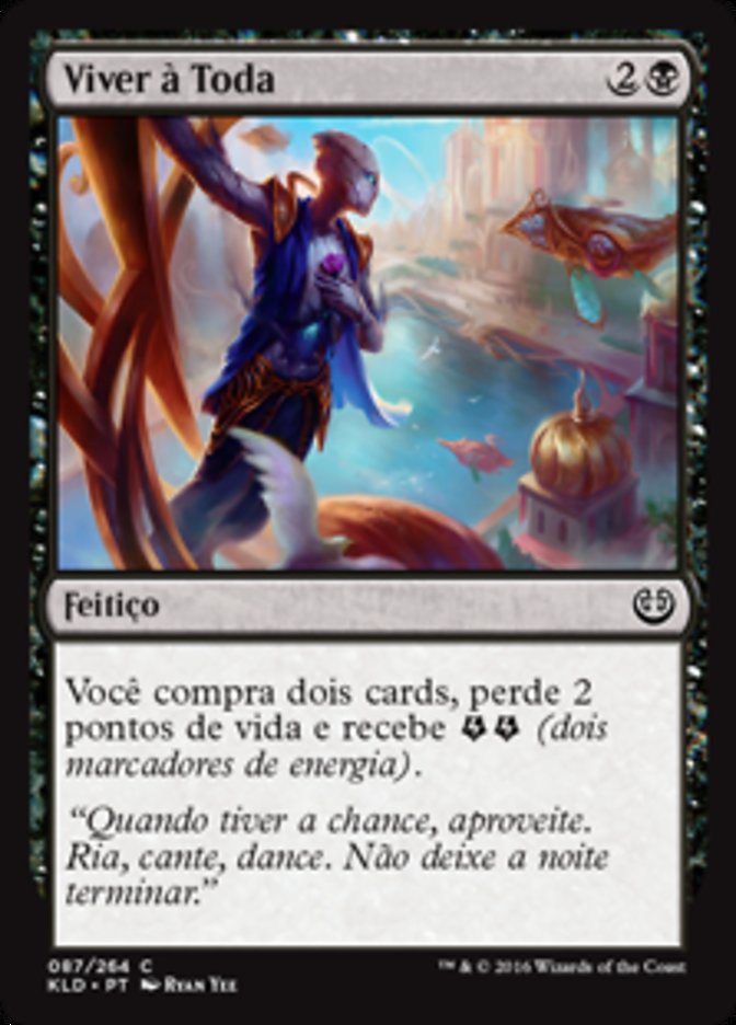 Viver à Toda / Live Fast - Magic: The Gathering - MoxLand