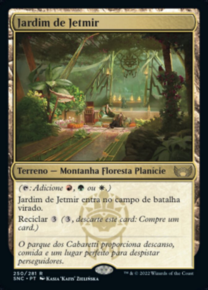 Jardim de Jetmir / Jetmir's Garden - Magic: The Gathering - MoxLand