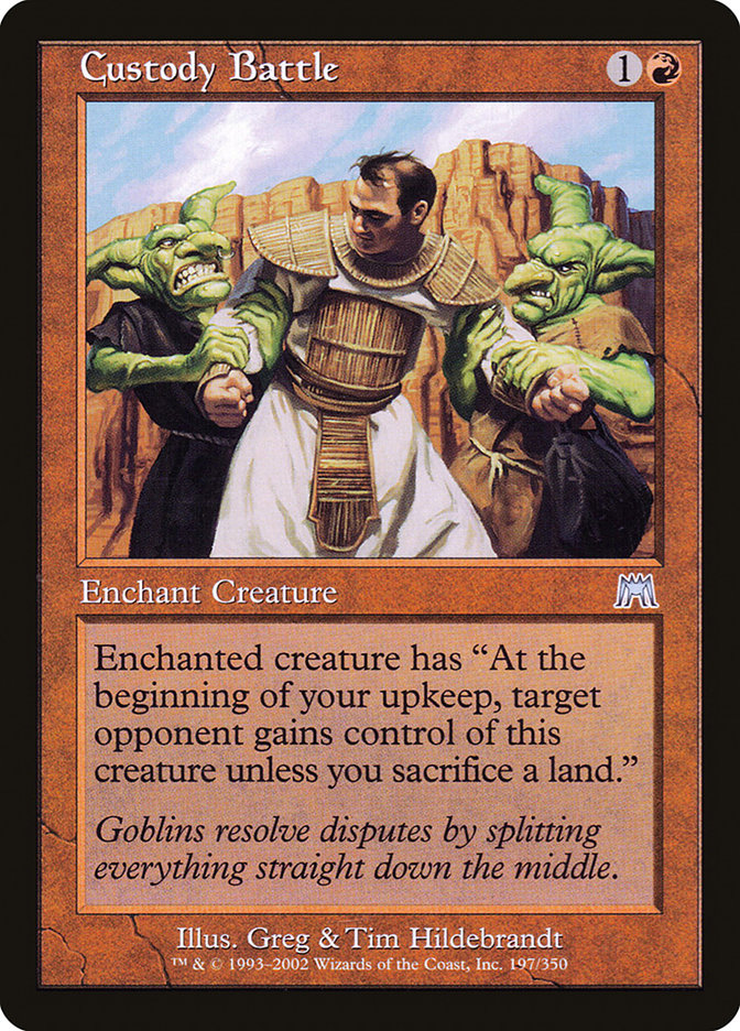 Batalha sob Custódia / Custody Battle - Magic: The Gathering - MoxLand