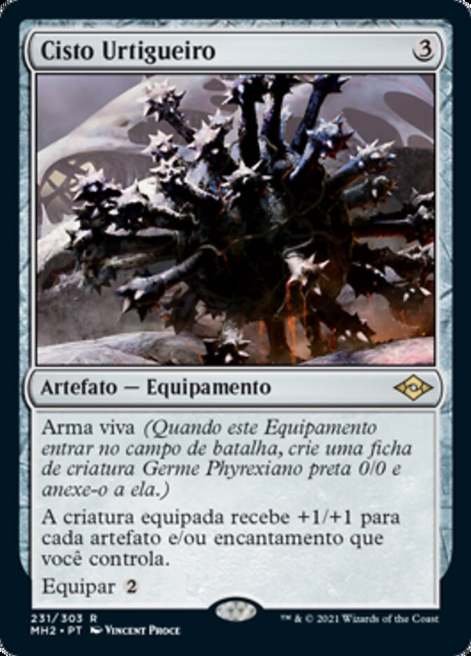 Cisto Urtigueiro / Nettlecyst - Magic: The Gathering - MoxLand