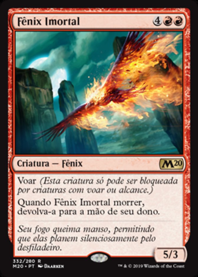 Fênix Imortal / Immortal Phoenix - Magic: The Gathering - MoxLand