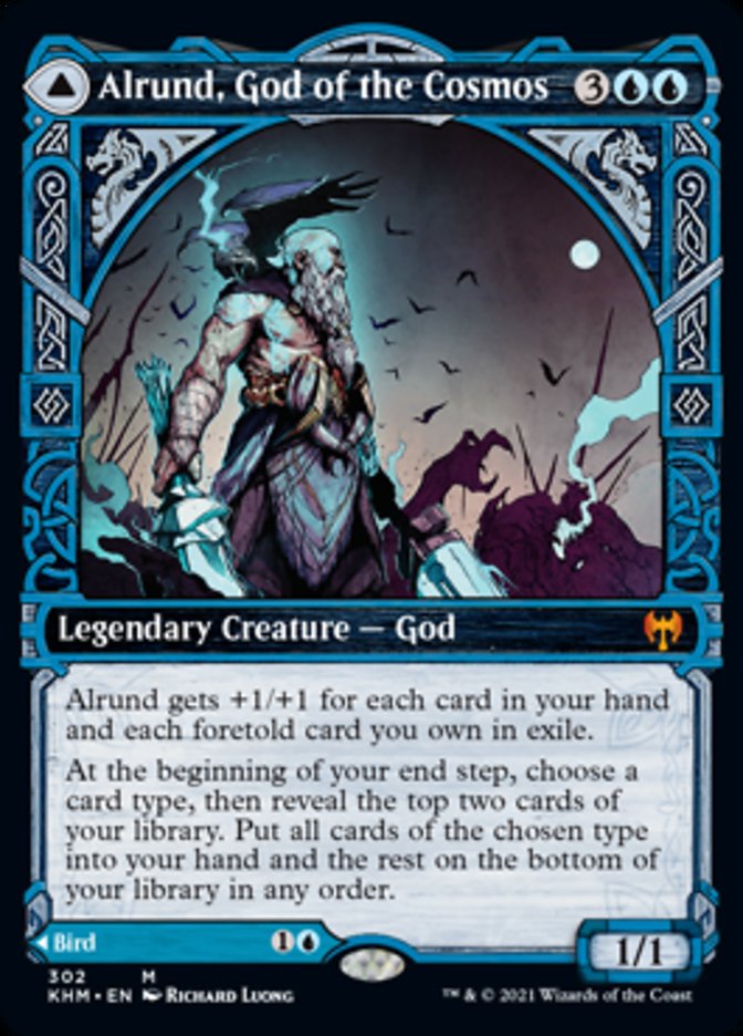 Alrund, Deus do Cosmos / Alrund, God of the Cosmos - Magic: The Gathering - MoxLand