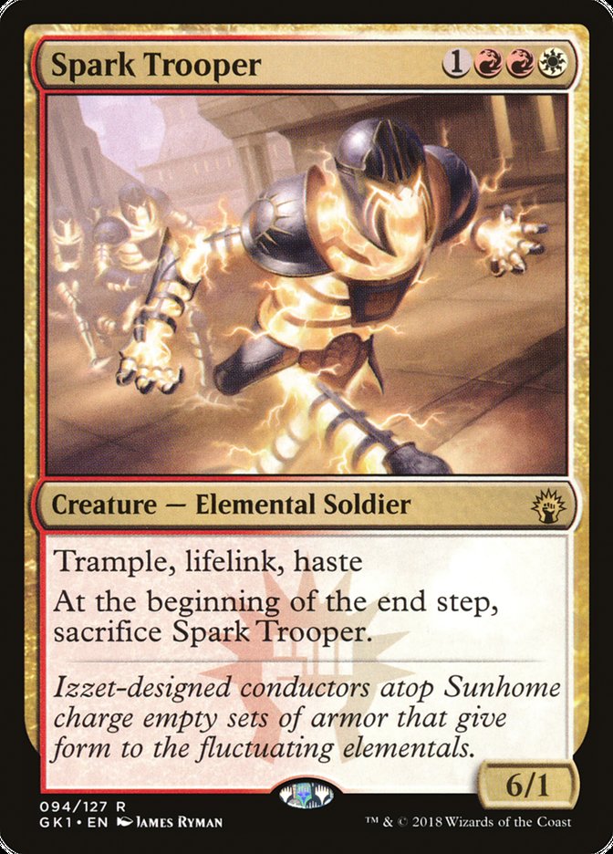 Infante da Centelha / Spark Trooper - Magic: The Gathering - MoxLand