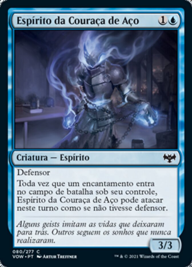 Espírito da Couraça de Aço / Steelclad Spirit - Magic: The Gathering - MoxLand