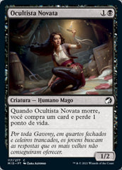 Ocultista Novata / Novice Occultist - Magic: The Gathering - MoxLand