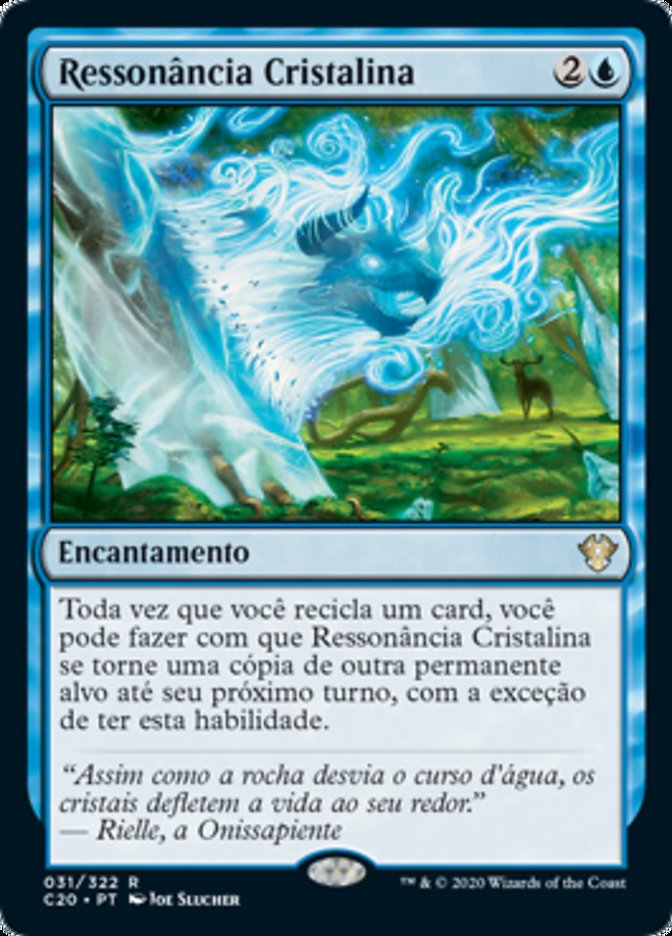 Ressonância Cristalina / Crystalline Resonance - Magic: The Gathering - MoxLand