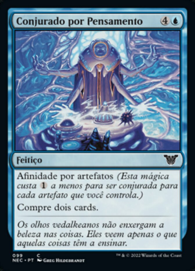 Conjurado por Pensamento / Thoughtcast - Magic: The Gathering - MoxLand