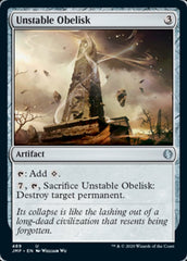 Obelisco Instável / Unstable Obelisk - Magic: The Gathering - MoxLand