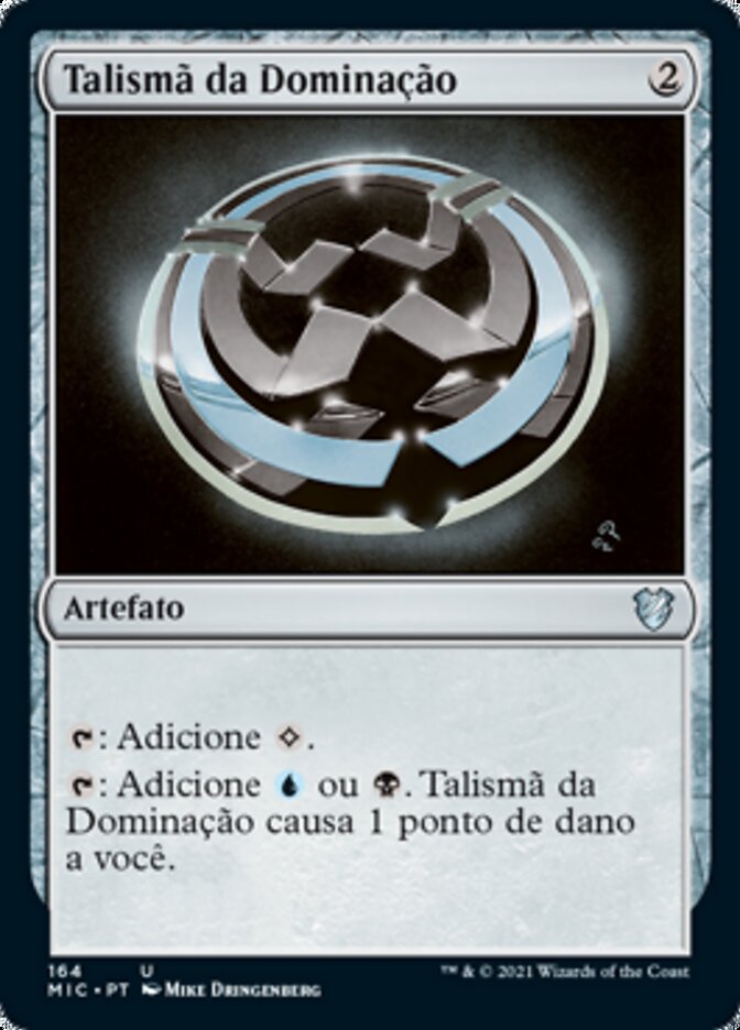 Talismã da Dominação / Talisman of Dominance - Magic: The Gathering - MoxLand