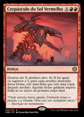 Crepúsculo do Sol Vermelho / Red Sun's Twilight - Magic: The Gathering - MoxLand