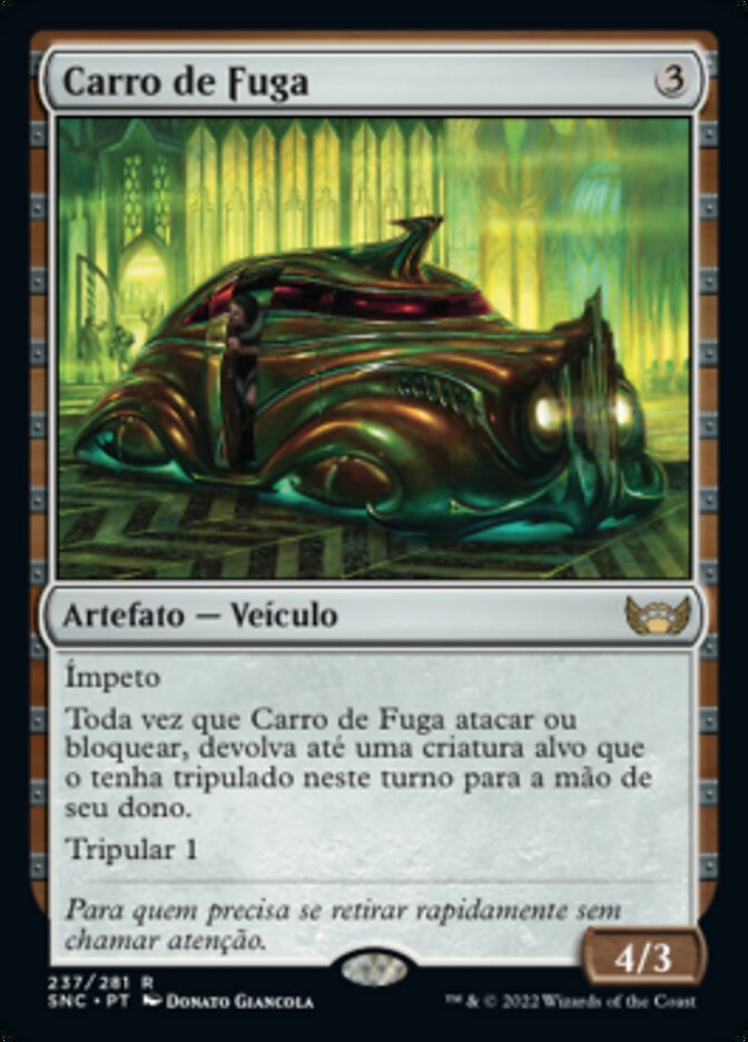 Carro de Fuga / Getaway Car - Magic: The Gathering - MoxLand