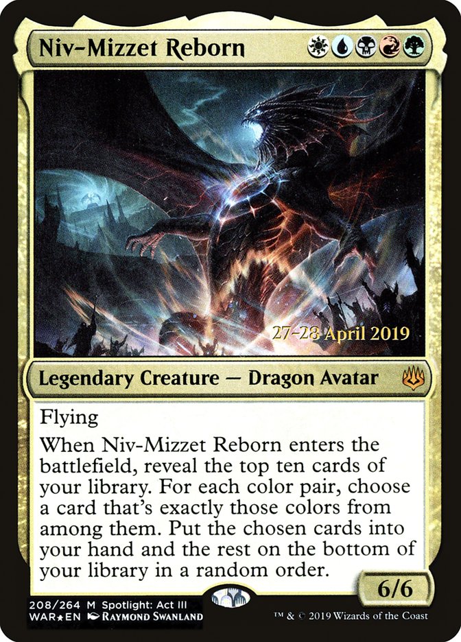 Niv-Mizzet Renascido / Niv-Mizzet Reborn - Magic: The Gathering - MoxLand