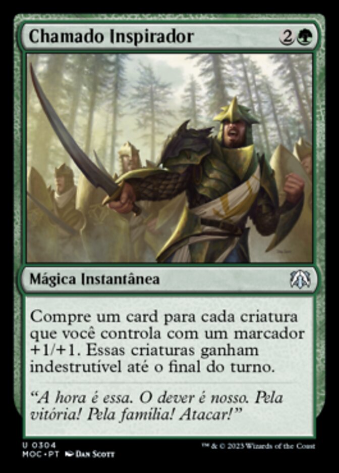 Chamado Inspirador / Inspiring Call - Magic: The Gathering - MoxLand