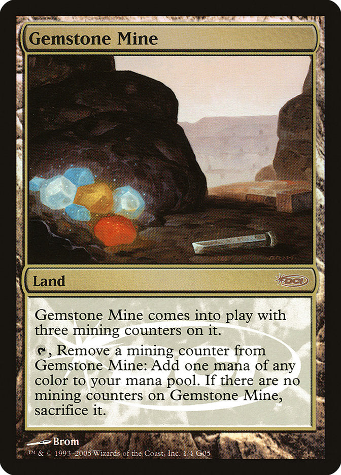 Mina de Pedras Preciosas / Gemstone Mine - Magic: The Gathering - MoxLand