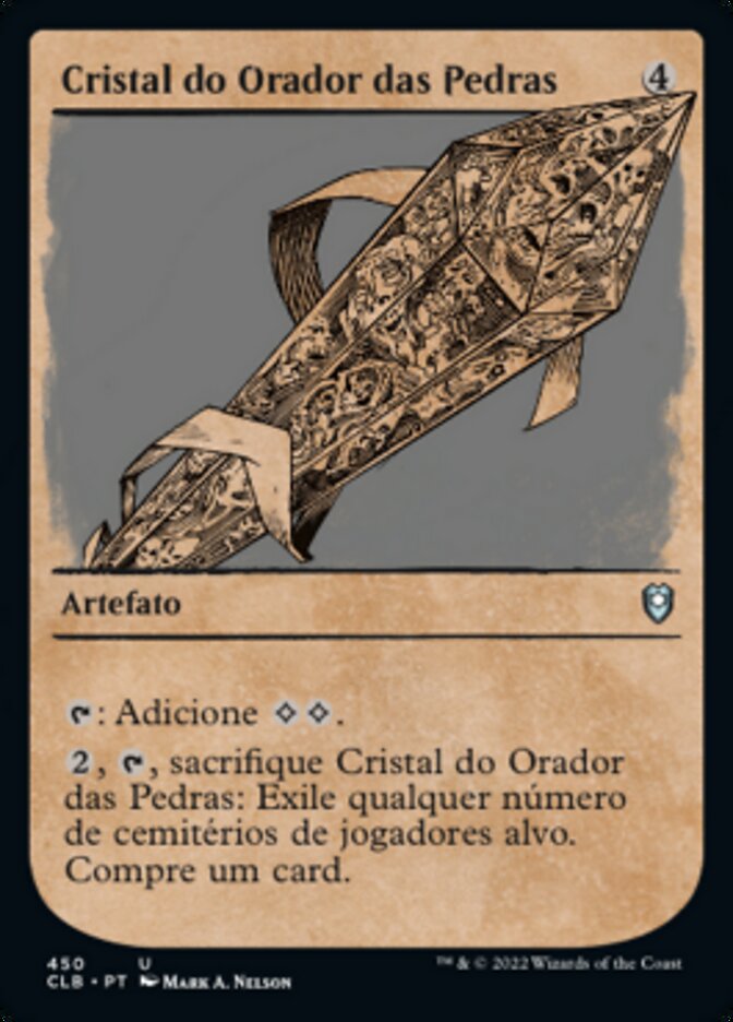 Cristal do Orador das Pedras / Stonespeaker Crystal - Magic: The Gathering - MoxLand