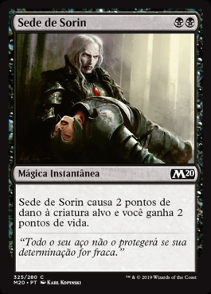 Sede de Sorin / Sorin's Thirst - Magic: The Gathering - MoxLand