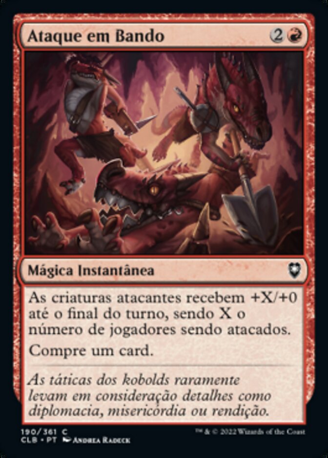 Ataque em Bando / Pack Attack - Magic: The Gathering - MoxLand