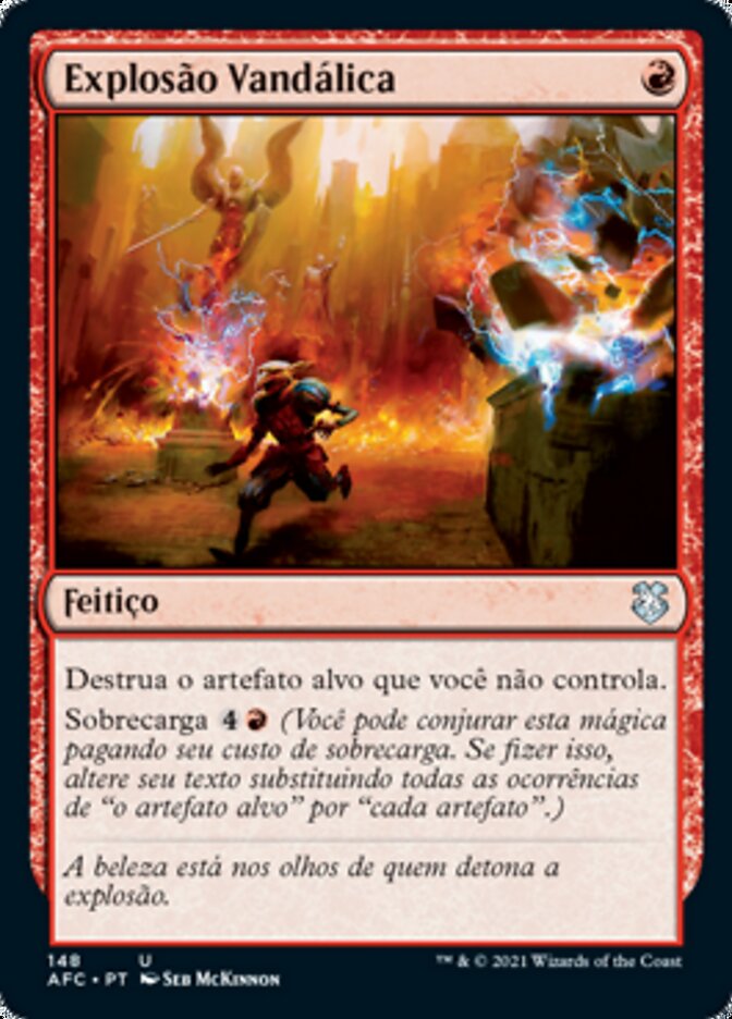 Explosão Vandálica / Vandalblast - Magic: The Gathering - MoxLand