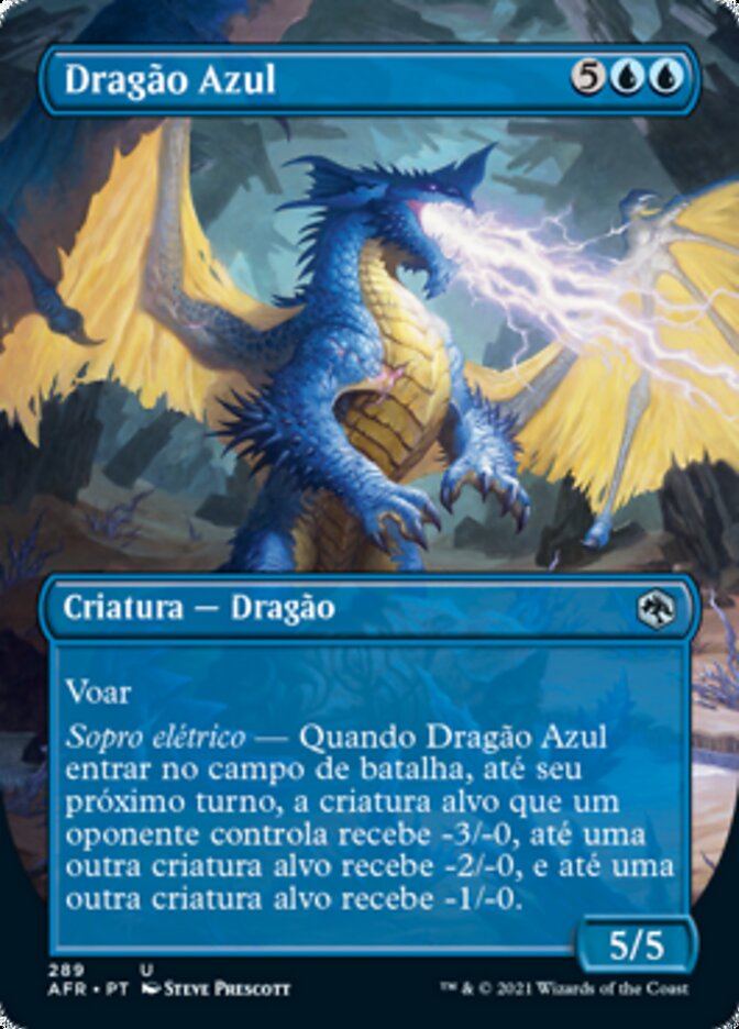 Dragão Azul / Blue Dragon - Magic: The Gathering - MoxLand