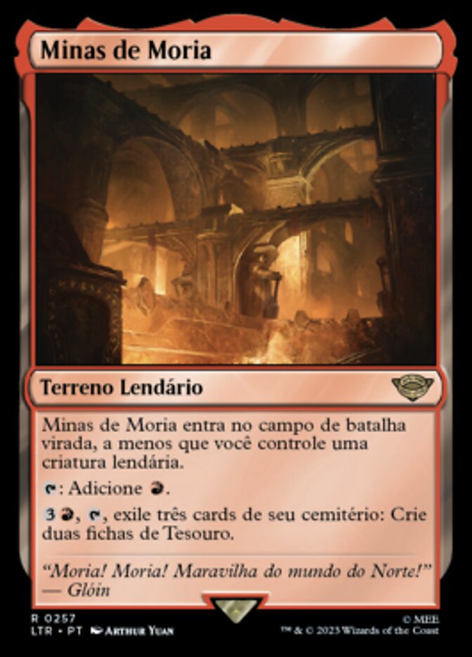 Minas de Moria / Mines of Moria - Magic: The Gathering - MoxLand