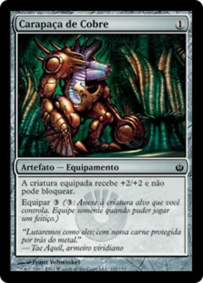 Carapaça de Cobre / Copper Carapace - Magic: The Gathering - MoxLand