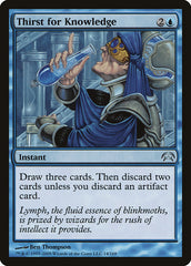 Sede por Conhecimento / Thirst for Knowledge - Magic: The Gathering - MoxLand