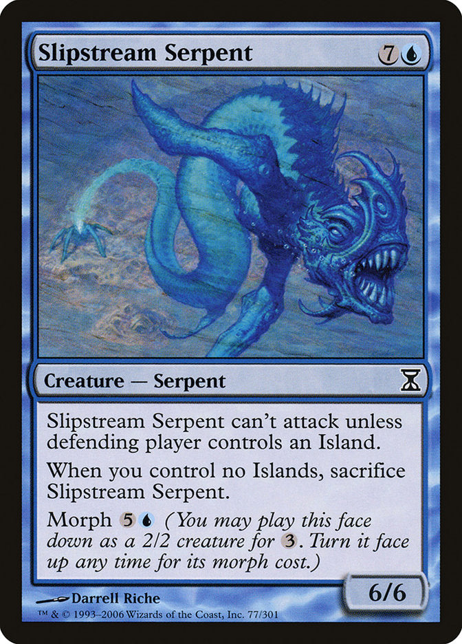 Cascavel do Turbilhão / Slipstream Serpent - Magic: The Gathering - MoxLand