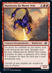 Mantícora do Monte Velo / Mount Velus Manticore - Magic: The Gathering - MoxLand