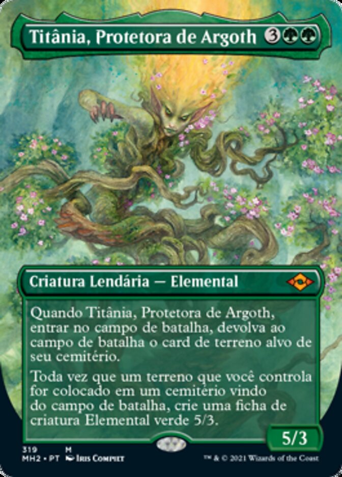 Titânia, Protetora de Argoth / Titania, Protector of Argoth - Magic: The Gathering - MoxLand