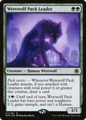 Líder de Matilha de Lobisomens / Werewolf Pack Leader - Magic: The Gathering - MoxLand